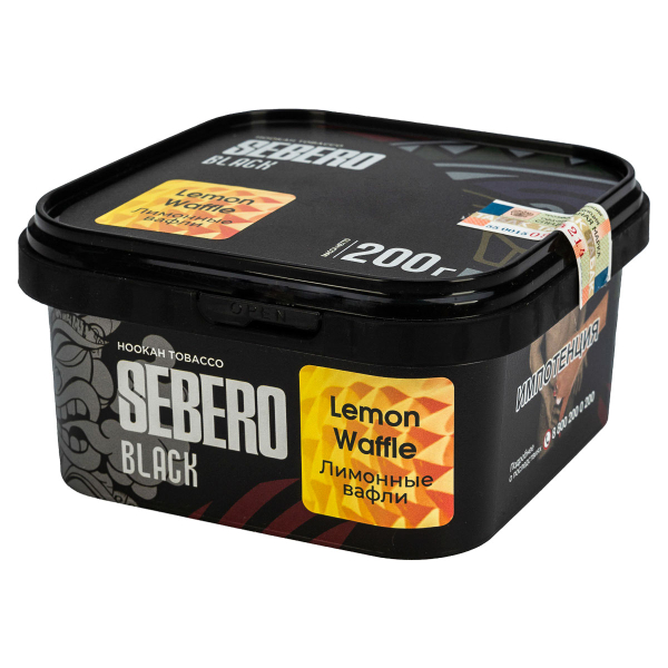 Табак Sebero Black Lemon Waffle  200 грамм в Екатеринбурге