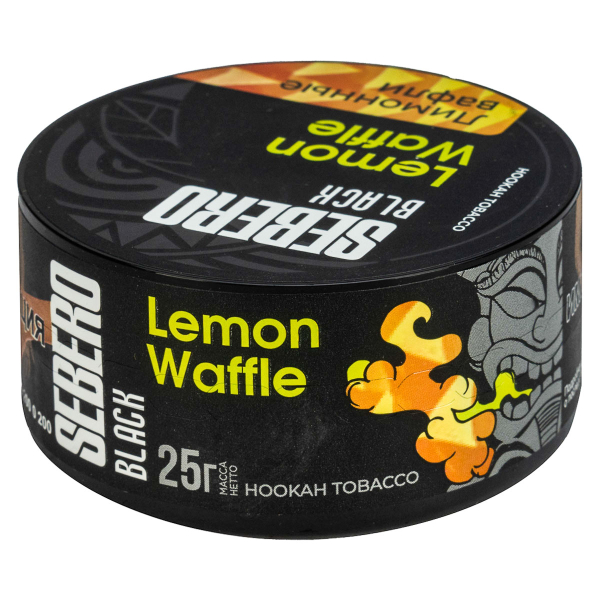 Табак Sebero Black Lemon Waffle  25 грамм в Екатеринбурге