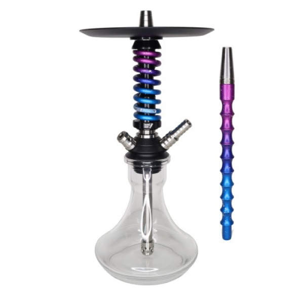 Кальян Mamay Custom Coilovers Micro Черный-Космос  в Екатеринбурге