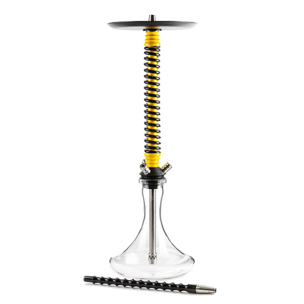 Кальян Mamay Custom V3 №12 Coilovers Желто-Черный  в Екатеринбурге