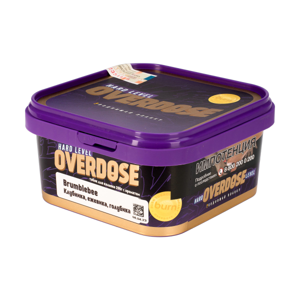 Табак Overdose Brumblebee  200 грамм в Екатеринбурге
