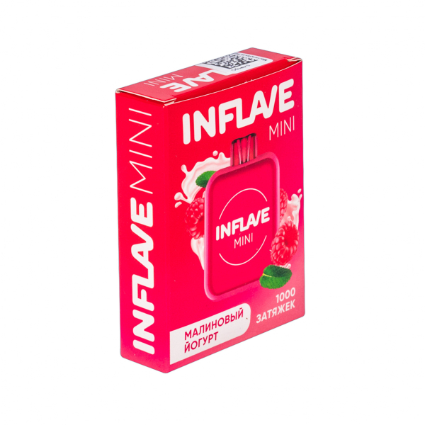 Inflave Mini Малиновый Йогурт (1000 Затяжек) в Екатеринбурге