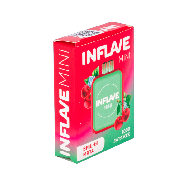Inflave Mini Вишня Мята (1000 Затяжек) в Екатеринбурге