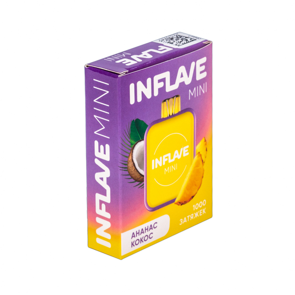 Inflave Mini Ананас Кокос (1000 Затяжек) в Екатеринбурге