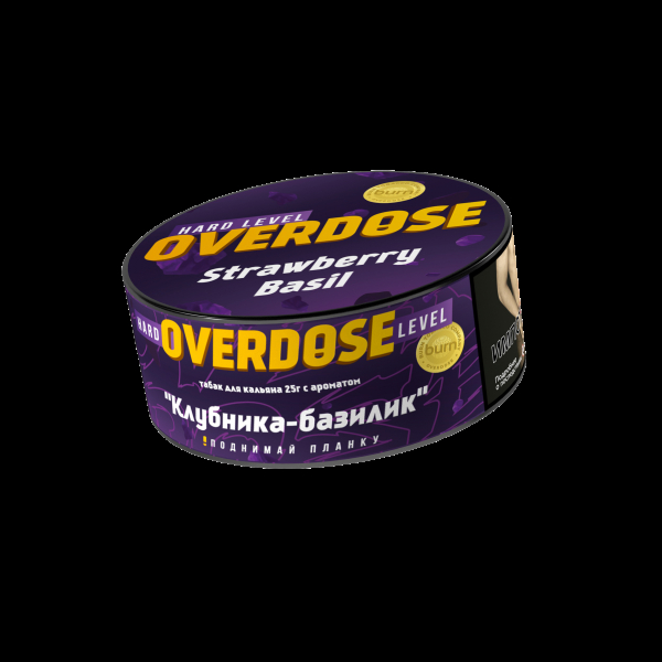 Табак Overdose Strawberry Basil  25 грамм в Екатеринбурге