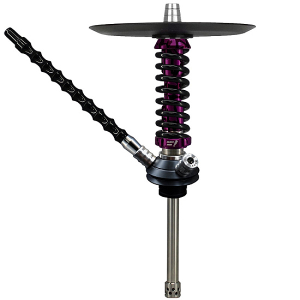 Кальян Mamay Custom Coilovers Micro Пурпурный Сплеш Черный  в Екатеринбурге
