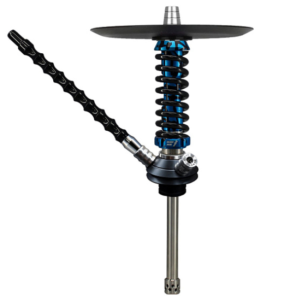 Кальян Mamay Custom Coilovers Micro Синий Сплеш Черный  в Екатеринбурге