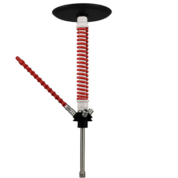 Кальян Mamay Custom V3 №12 Coilovers Белый-Красный  в Екатеринбурге