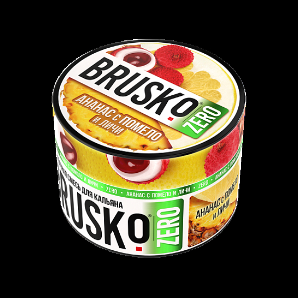 Смесь Brusko Ананас С Помело И Личи (Zero)  50 гр в Екатеринбурге