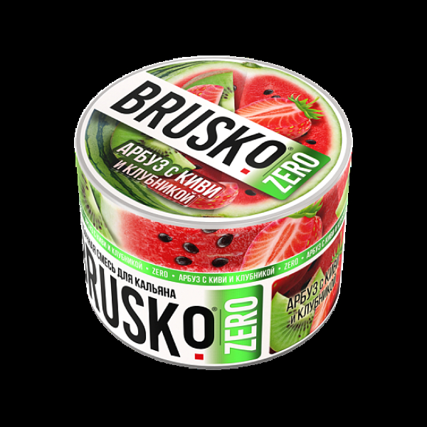 Смесь Brusko Арбуз С Киви И Клубникой (Zero)  50 гр в Екатеринбурге