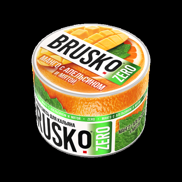 Смесь Brusko Манго С Апельсином И Мятой (Zero)  50 гр в Екатеринбурге