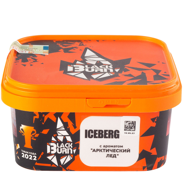 Табак Burn Black Iceberg  200 грамм в Екатеринбурге
