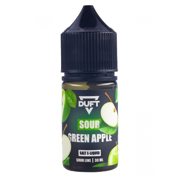 Жидкость Duft Sour Line Salt 20 Green Apple 30 Мл в Екатеринбурге