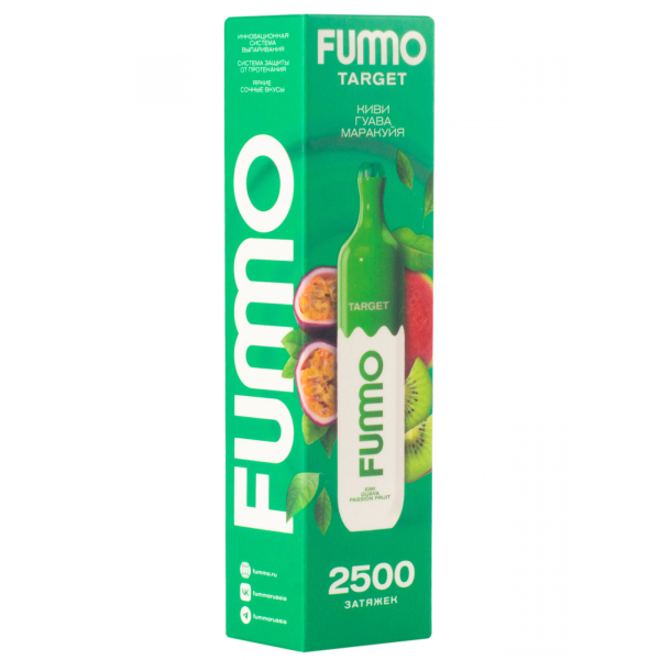 Fummo Target Киви Гуава Маракуйя (2500 Затяжек) в Екатеринбурге