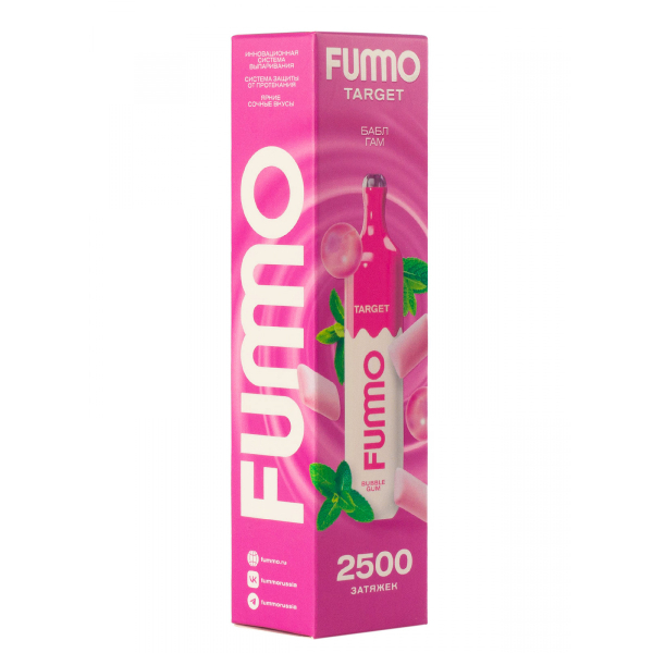 Fummo Target Бабл Гам (2500 Затяжек) в Екатеринбурге