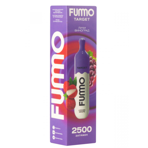 Fummo Target Личи Виноград (2500 Затяжек) в Екатеринбурге