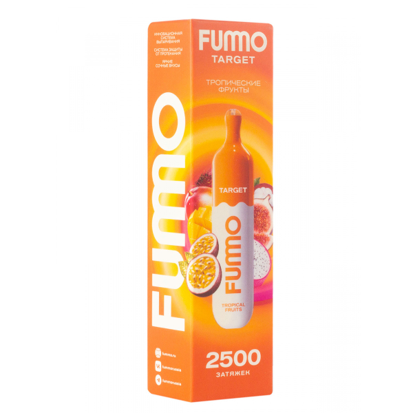 Fummo Target Тропические Фрукты (2500 Затяжек) в Екатеринбурге
