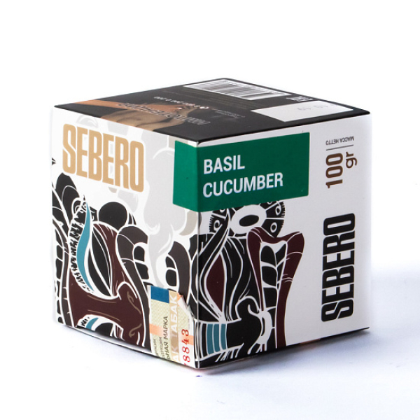 Табак Sebero Basil-Cucumber  100 грамм в Екатеринбурге