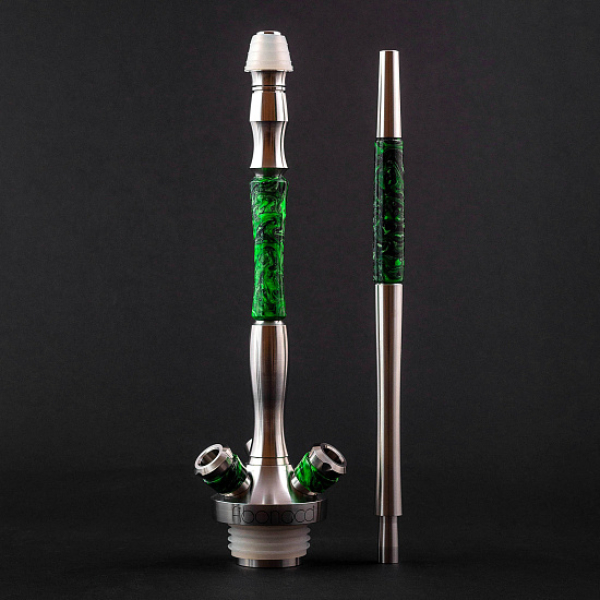 Кальян Union Hookah Fibonacci Акрил Зеленый 2  в Екатеринбурге