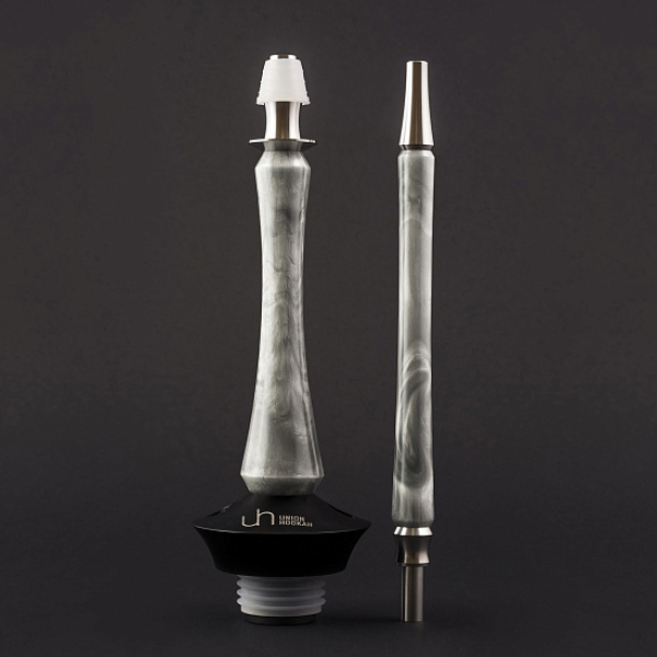 Кальян Union Hookah Sleek Акрил Серый  в Екатеринбурге