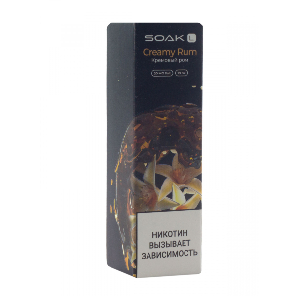 Жидкость Soak Creamy Rum 10 Мл 2 Мг в Екатеринбурге