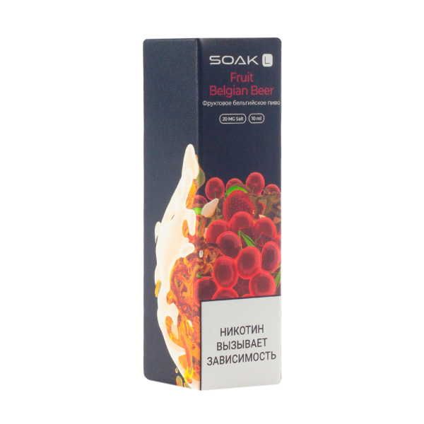Жидкость Soak Fruit Belgian Beer 10 Мл 2 Мг в Екатеринбурге
