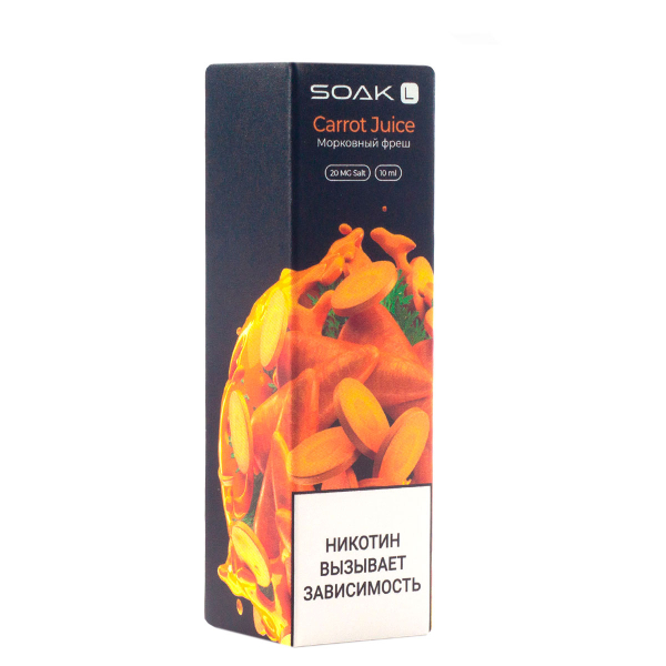 Жидкость Soak Carrot Juice 10 Мл 2 Мг в Екатеринбурге