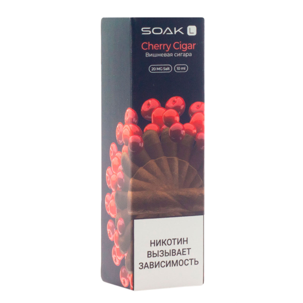 Жидкость Soak Cherry Cigar 10 Мл 2 Мг в Екатеринбурге