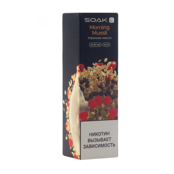 Жидкость Soak Morning Muesli 10 Мл 2 Мг в Екатеринбурге