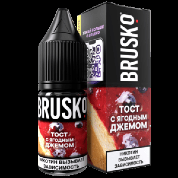 Жидкость Brusko Salt Тост С Ягодным Джемом 10 Мл 2 Мг в Екатеринбурге