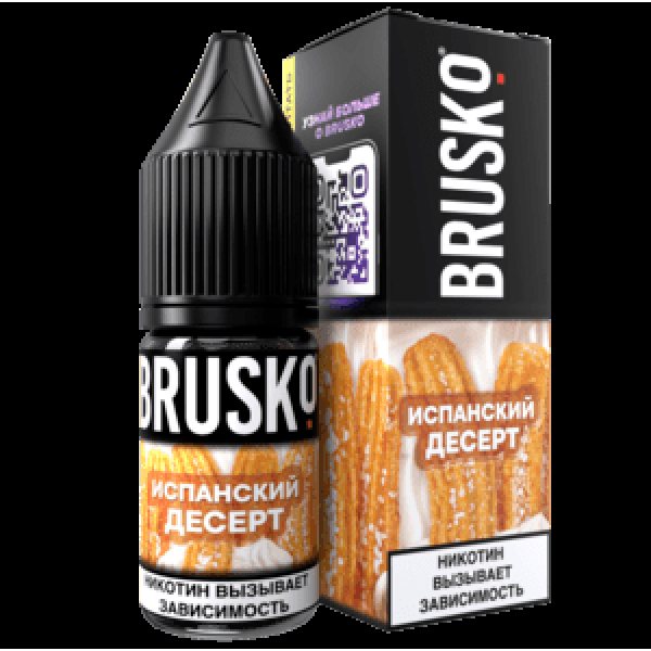 Жидкость Brusko Salt Испанский Десерт 10 Мл 2 Мг в Екатеринбурге