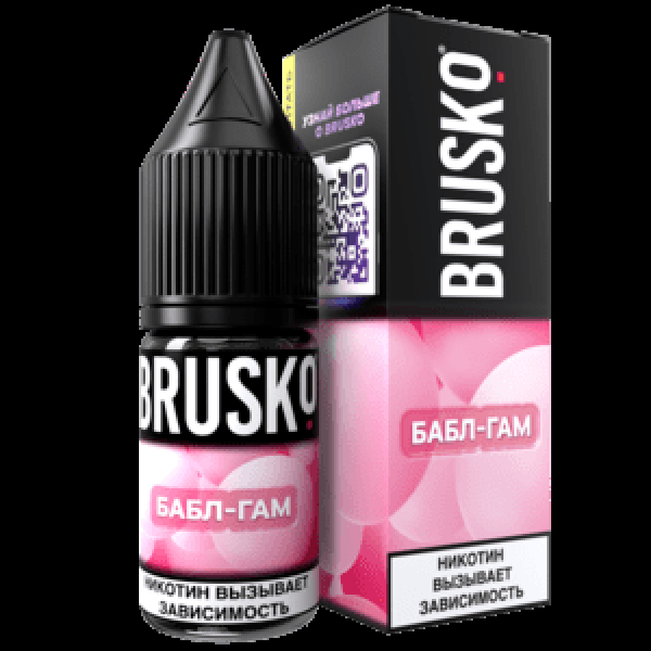 Жидкость Brusko Salt Бабл-Гам10 Мл 2 Мг в Екатеринбурге