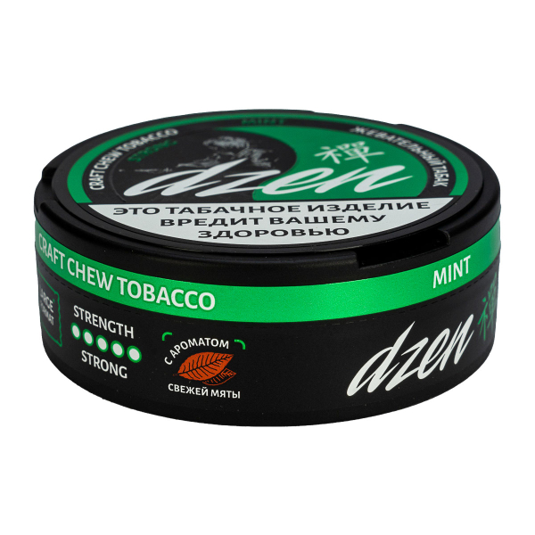 Жевательный табак Dzen Strong Mint 9 грамм в Екатеринбурге