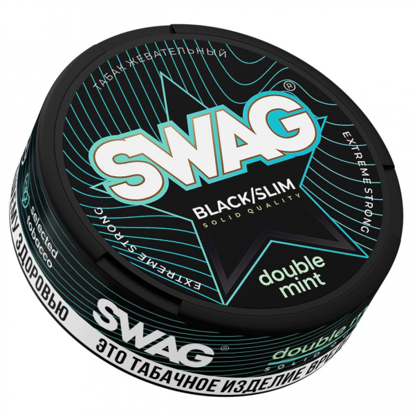 Жевательный табак Swag Strong Double Mint 10 грамм в Екатеринбурге