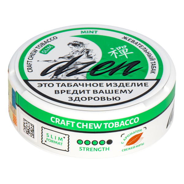 Жевательный табак Dzen Slim Mint 9 грамм в Екатеринбурге