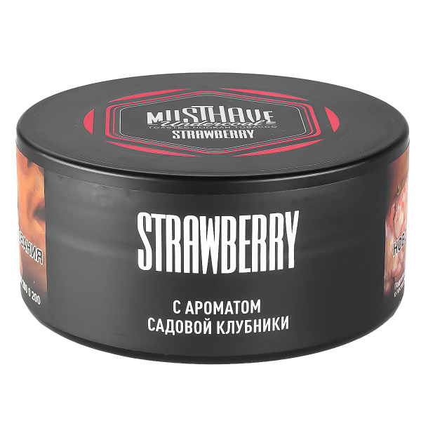 Табак Musthave Strawberry  125 грамм в Екатеринбурге