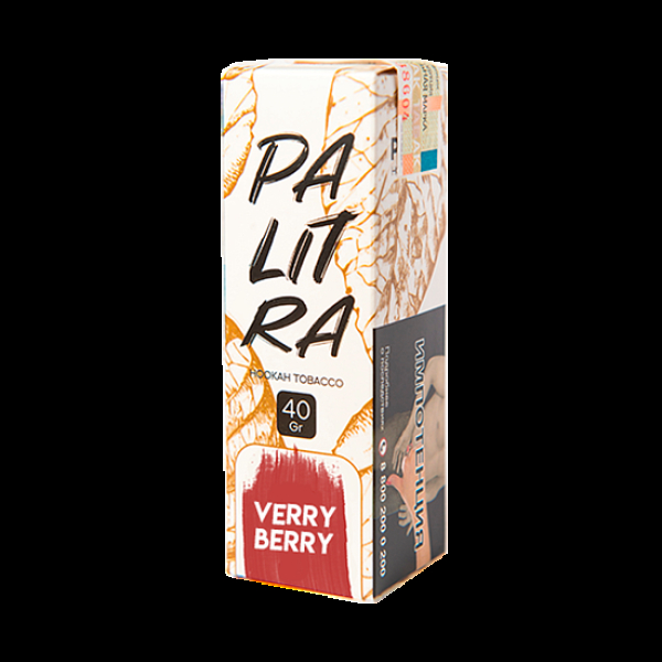Табак Palitra Very Berry (Сочные Ягоды)  40 грамм в Екатеринбурге
