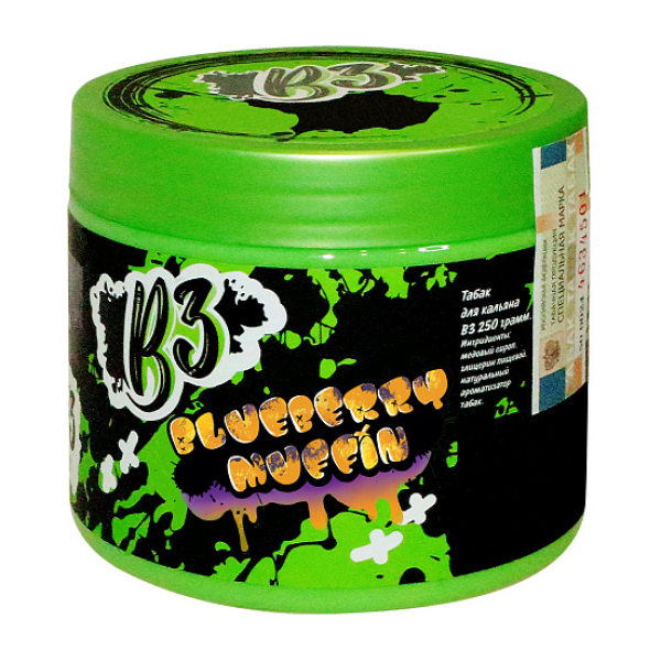 Табак B3 Blueberry Muffin  250 грамм в Екатеринбурге