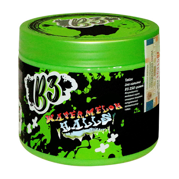 Табак B3 Watermelon Halls  250 грамм в Екатеринбурге