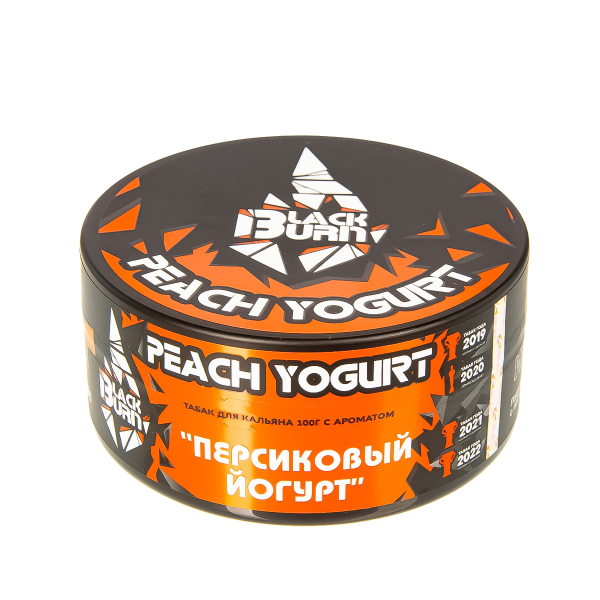Табак Burn Black Peach Yogurt  100 грамм в Екатеринбурге