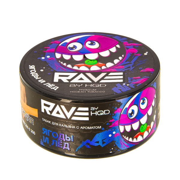 Табак Rave By Hqd Ягоды И Лед  25 грамм в Екатеринбурге