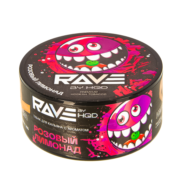 Табак Rave By Hqd Розовый Лимонад  25 грамм в Екатеринбурге