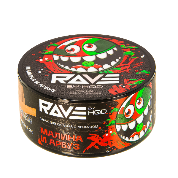 Табак Rave By Hqd Малина И Арбуз  25 грамм в Екатеринбурге