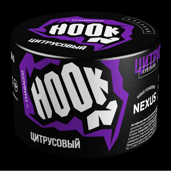 Табак Hook Цитрусовый  50 грамм в Екатеринбурге