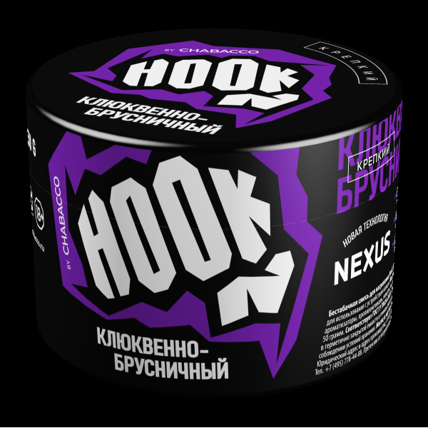 Табак Hook Клюквенно-Брусничный  50 грамм в Екатеринбурге