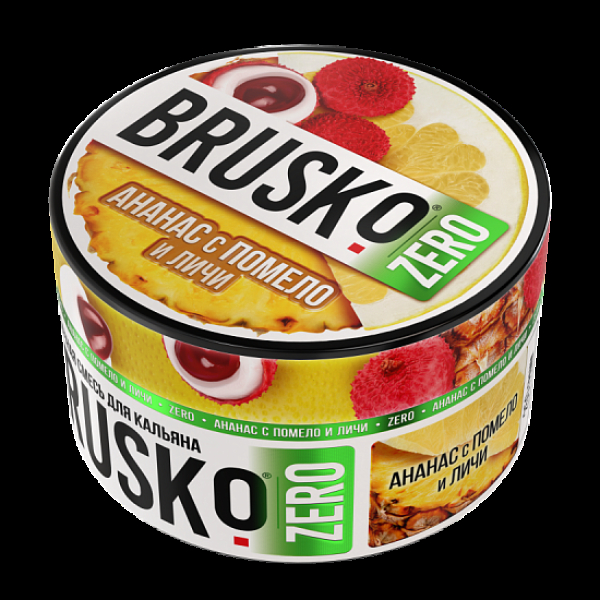 Смесь Brusko Ананас С Помело И Личи (Zero)  250 гр в Екатеринбурге