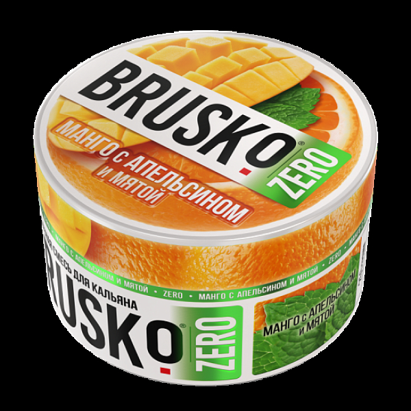 Смесь Brusko Манго С Апельсином И Мятой (Zero)  250 гр в Екатеринбурге