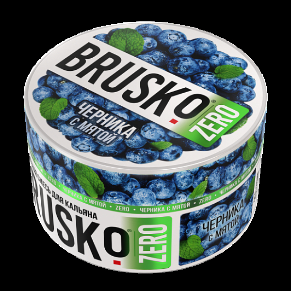 Смесь Brusko Черника С Мятой (Zero)  250 гр в Екатеринбурге