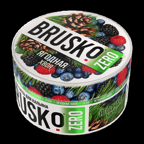 Смесь Brusko Ягодная Хвоя (Zero)  250 гр в Екатеринбурге