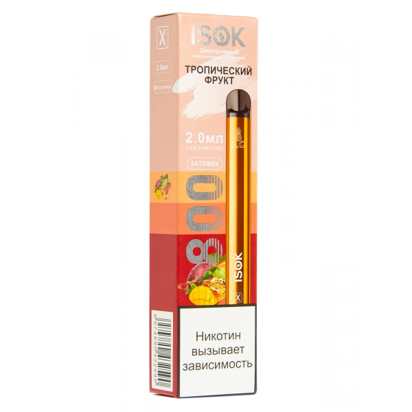 Isok X Тропический Фрукт (800 Затяжек) в Екатеринбурге